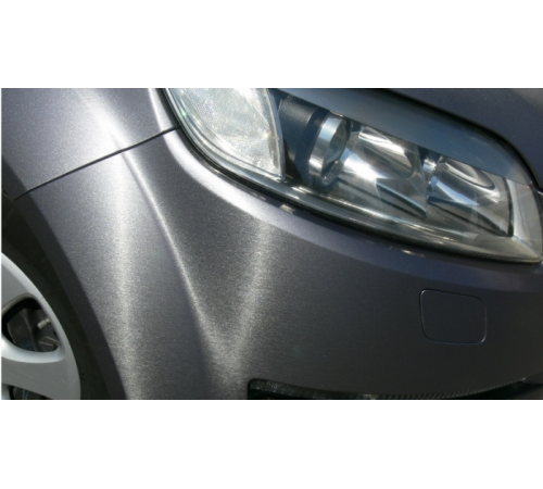 Шлифованный алюминий серебро 1 п.м. (152 см х 100 см)