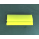 Желтая  выгонка Turbo SOFT для PPF, 11,7 см., прямоугольная