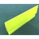 Желтая  выгонка Turbo SOFT для PPF, 11,7 см., прямоугольная