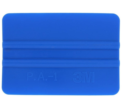 Синяя выгонка "3М BLUE", 10 см. (Синий ракель 3М)