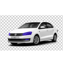 VW Polo sedan 1 Комплект пленки на фары + птф