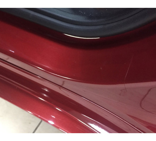 Защитный комплект для порогов авто (Полиуретановая пленка) 4 элемента