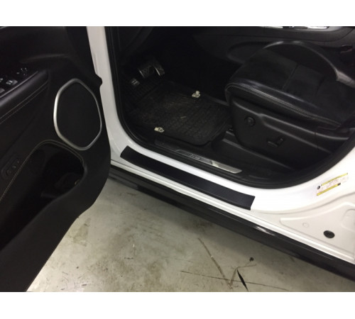 Порожки из карбона 4шт.