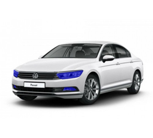 VW Passat B8 Комплект пленки на фары + птф