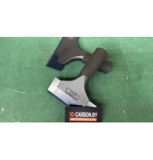 Выгонка металлическая с п/у синей вставкой 12,5 см.