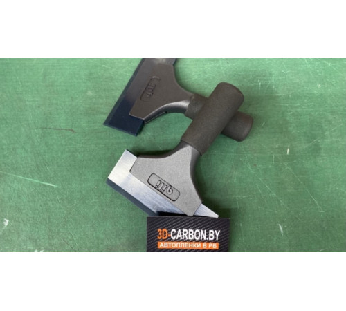 Выгонка металлическая с п/у синей вставкой 12,5 см.