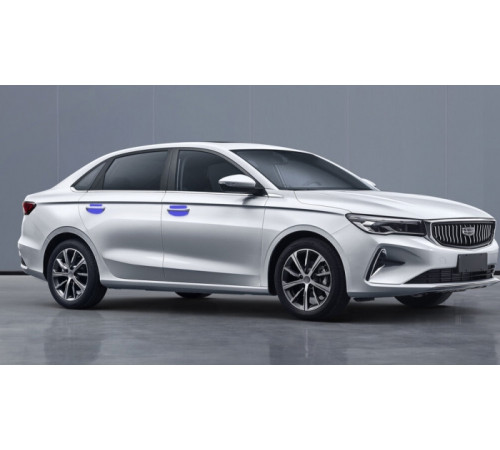 Комплект защиты под ручками 4шт Geely Emgrand SS11