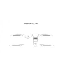 Лекала салона (Full) Skoda Octavia (2017)