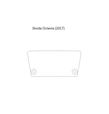 Защитная пленка экрана мультимедиа Skoda Octavia (2017)