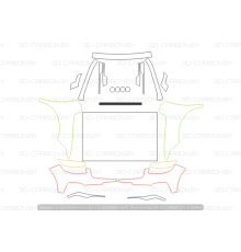 Комплект лекал стандарт + из антигравийной пленки для Geely Atlas PRO