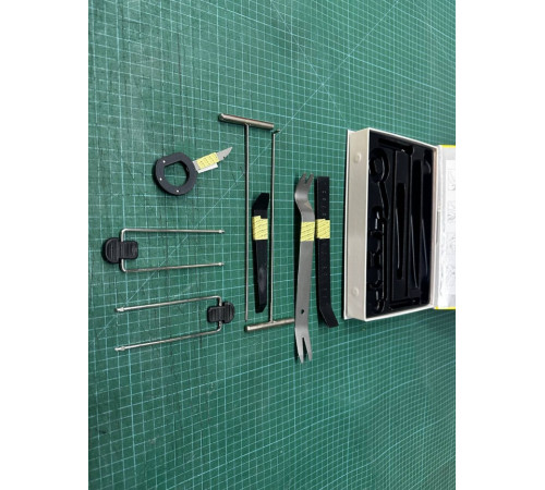 Набор для демонтажа автокрепежа 9шт премиум, для автоакустики