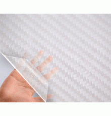 пленка под карбон 3D - прозрачный