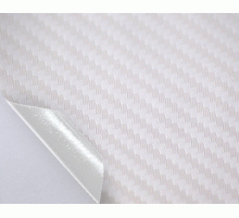 пленка под карбон 3D - Белый