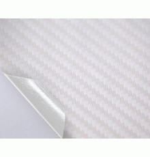 пленка под карбон 3D - Белый