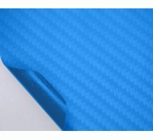 пленка под карбон 3D - Голубой