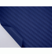 пленка под карбон 3D - Темно-синий