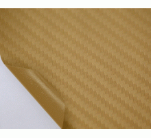 пленка под карбон 3D - Золотой