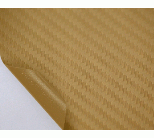 пленка под карбон 3D - Золотой