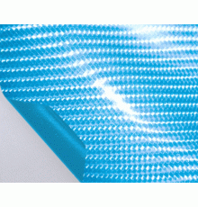 пленка под карбон 4D - Голубой глянец