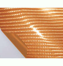 пленка под карбон 4D - Оранжевый глянец