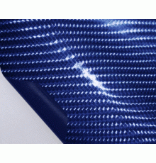 пленка под карбон 4D - Темно-синий глянец