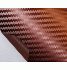 пленка под карбон 3D - Кофейный