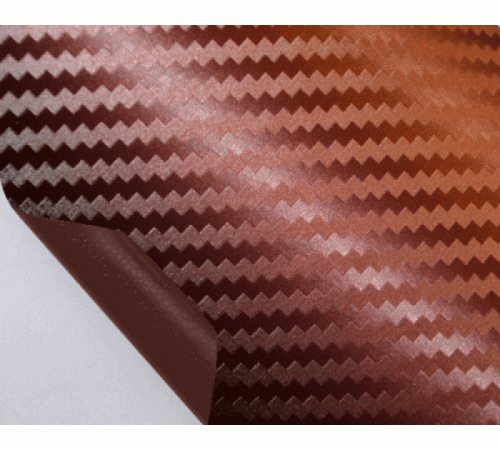 пленка под карбон 3D - Кофейный