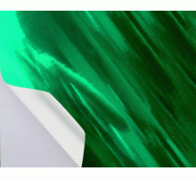 Пленка под хром - зеленая