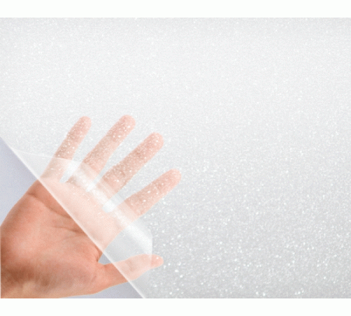 Алмазная крошка Прозрачная 150см х 100см (п.м.) .