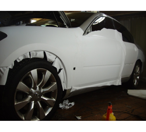 Пленка матовая - Белая 1п.м. (100 см х 150см)