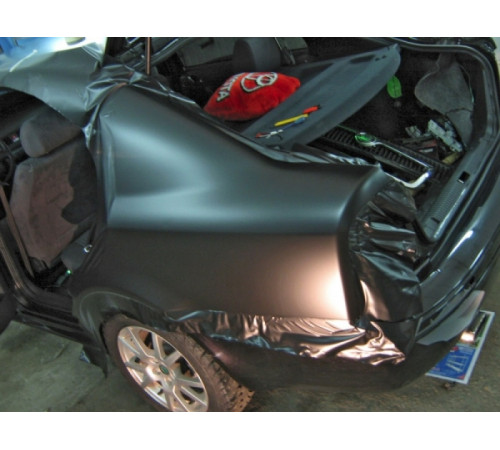 Пленка матовая - Черная 1п.м. (100 см х 150см)