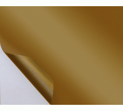 Пленка матовая - Золотая 1п.м. (100 см х 150см)