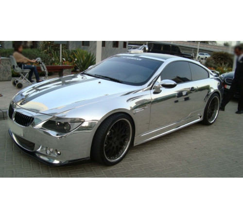 Пленка под хром серебро 1п.м. (1м х 1.52м)