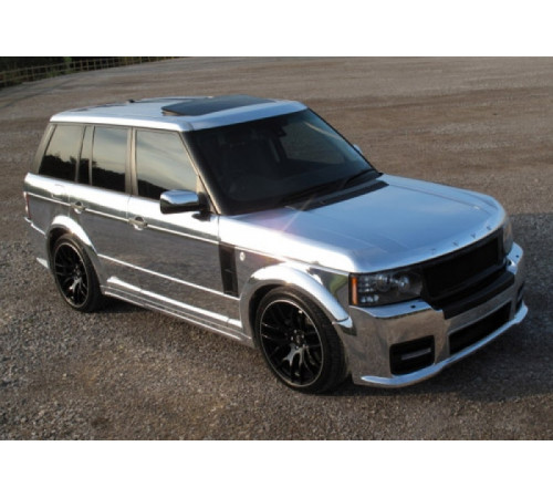 Пленка под хром серебро 1п.м. (1м х 1.52м)