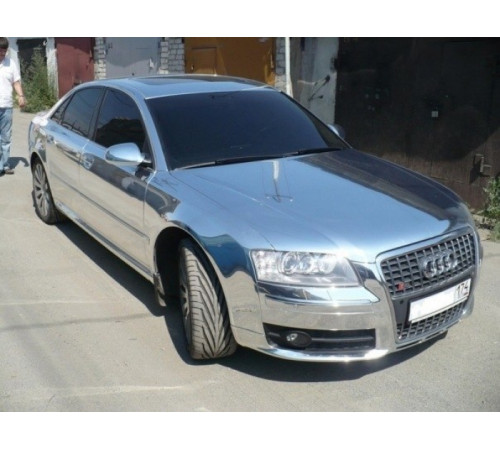 Пленка под хром серебро 1п.м. (1м х 1.52м)