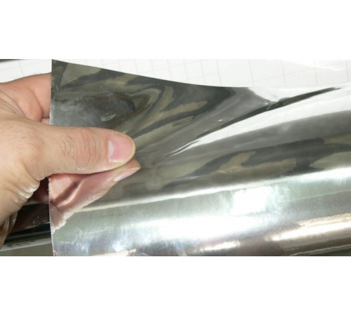 Пленка под хром серебро 1п.м. (1м х 1.52м)