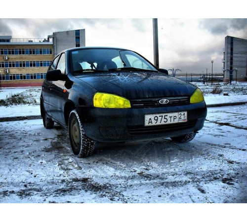 Тонировка для фар Желтая 30см х 100см