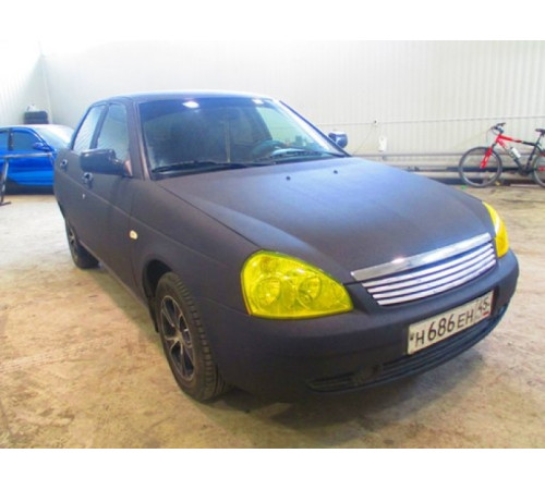 Тонировка для фар Желтая 30см х 100см