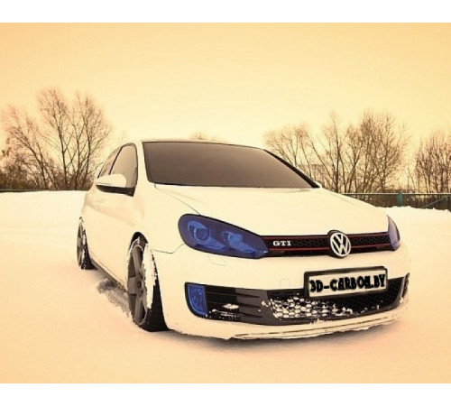 Тонировка для фар Синяя  30см х 100см