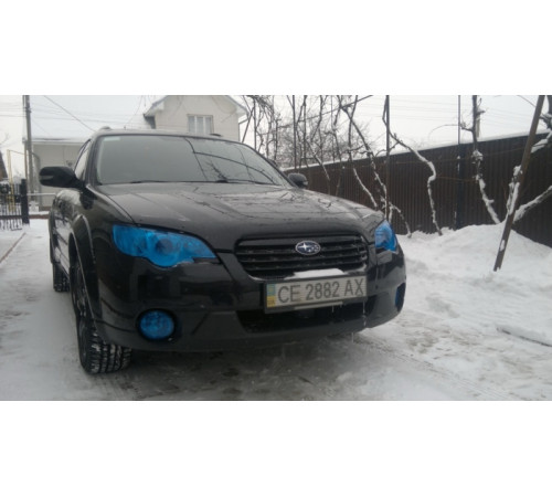 Тонировка для фар Синяя  30см х 100см