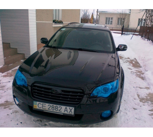 Тонировка для фар Синяя  30см х 100см