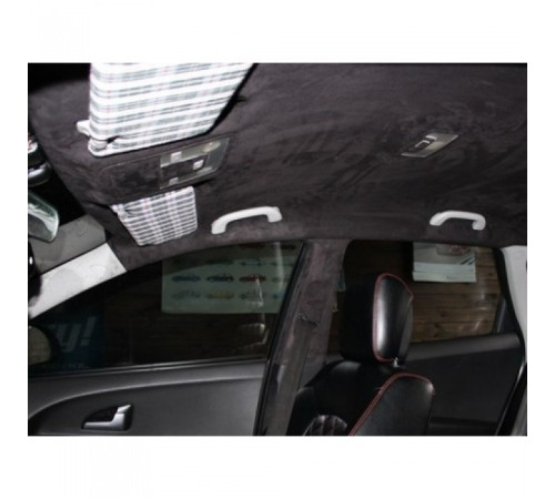 Алькантара черная 1п.м.(1.52 м х 1м)