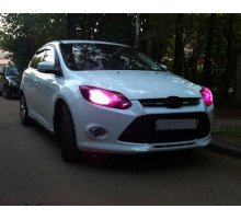 Тонировка для фар Розовая 30см х 100см