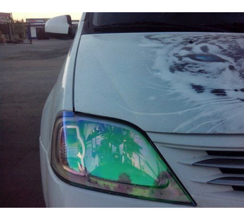 ПЛЕНКА ДЛЯ ФАР ХАМЕЛЕОН (ПРОЗРАЧНЫЙ) 30см х 100см