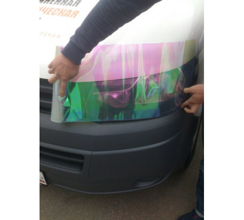 ПЛЕНКА ДЛЯ ФАР ХАМЕЛЕОН (ПРОЗРАЧНЫЙ) 30см х 100см