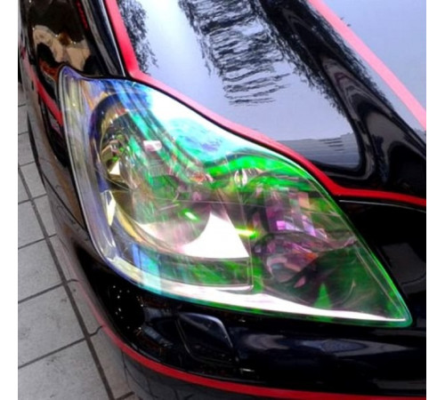 ПЛЕНКА ДЛЯ ФАР ХАМЕЛЕОН (ПРОЗРАЧНЫЙ) 30см х 100см