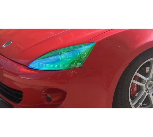 ПЛЕНКА ДЛЯ ФАР ХАМЕЛЕОН (ЗЕЛЕНЫЙ) 30см х 100см