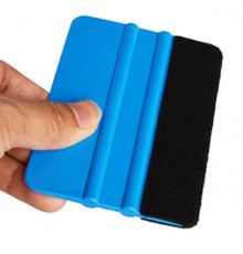 Ракель войлочный для оклейки синий