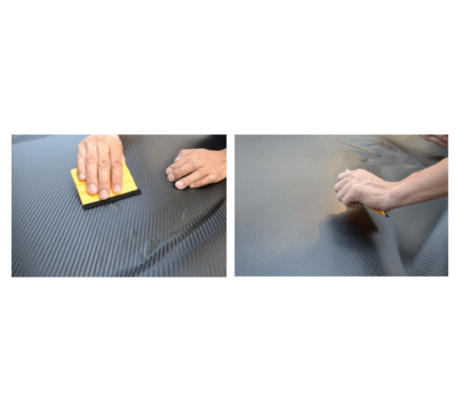 Ракель войлочный для оклейки синий