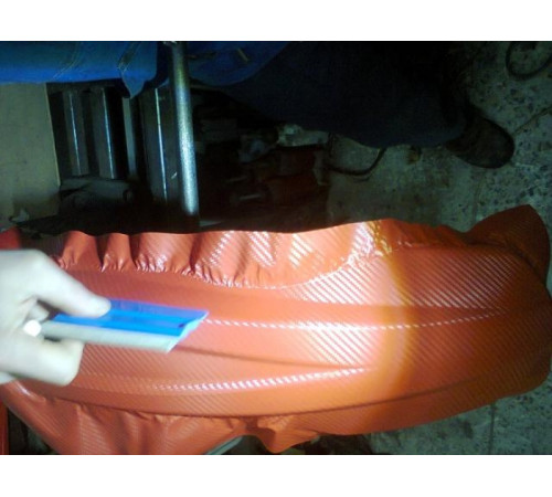 Ракель войлочный для оклейки синий